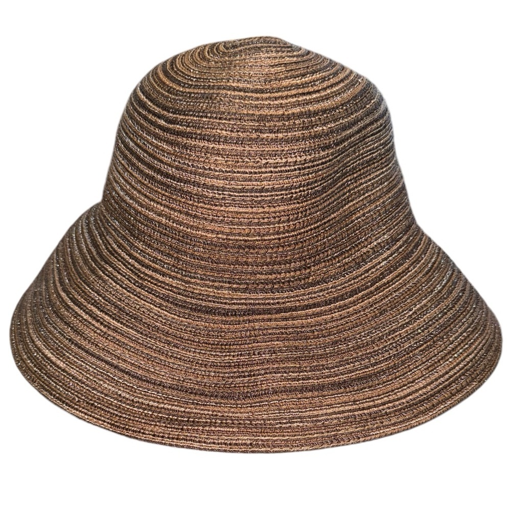Brown Woven Beach Hat